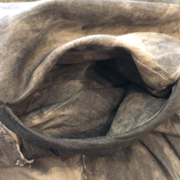 💙TLA bohemian pinned up tiered hem distressed full long maxi skirt - Picture 11 of 14